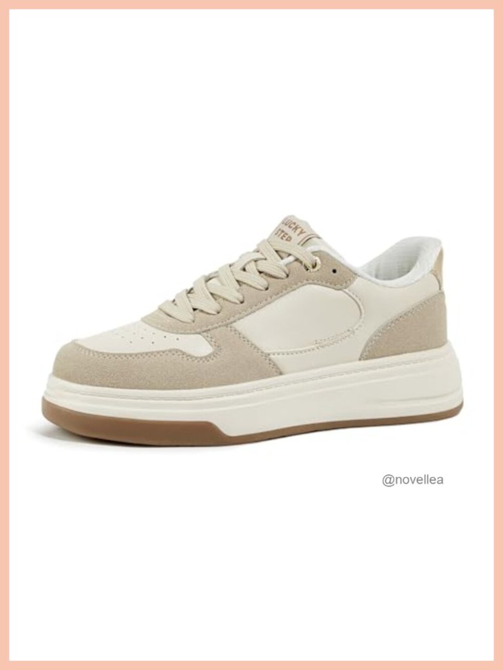 Women Fashion Sneakers Slip-Ins Platform Shoes Chunky Walking
